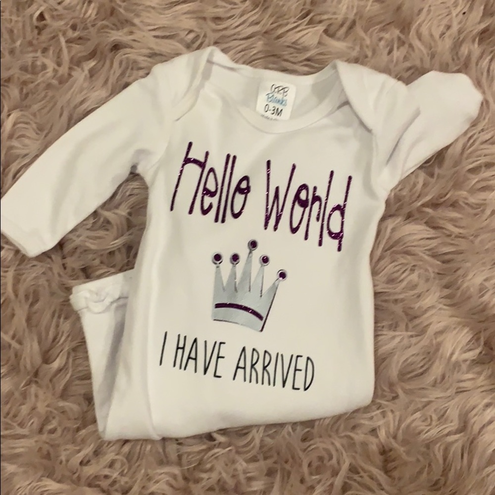 Hello world gown